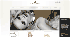 Desktop Screenshot of gioielleriachioccoloni.com